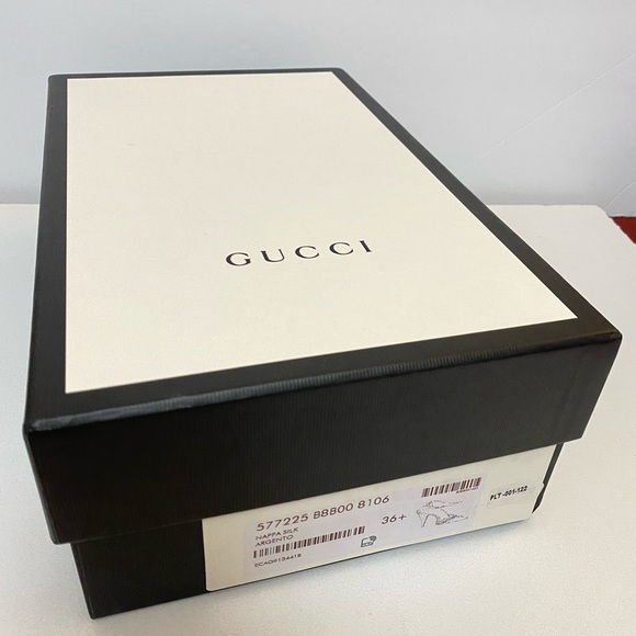 GUCCI Metallic Leather Sandals - Picture 10 of 13